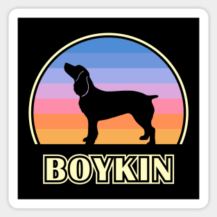 Boykin Spaniel Vintage Sunset Dog Sticker